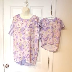 Mother daughter Mommy me matching Lularoe